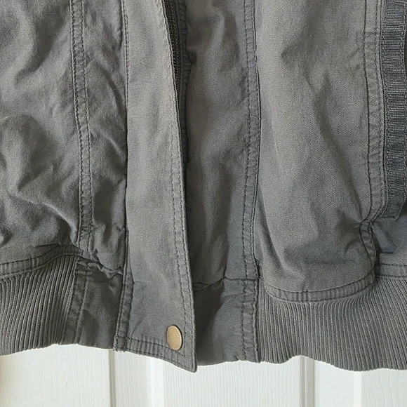 Sonoma Olive Bomber Jacket Cotton Lightweight Small - Picture 9 of 11
